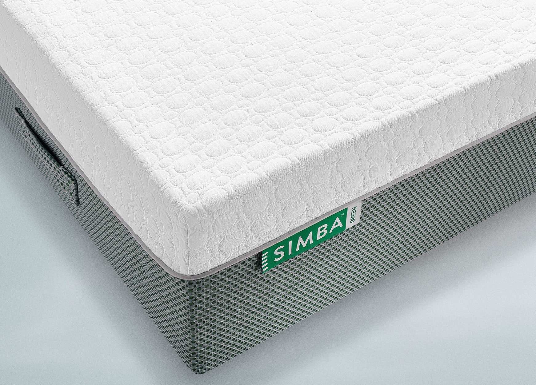 The Simba® Green Hybrid Wildflower Mattress