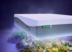 The Simba® Green Hybrid Wildflower Mattress